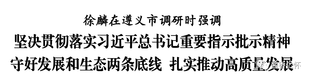 徐麟在遵义市调研-酒通社