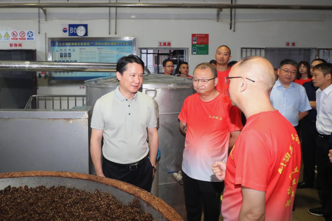 丁雄军率队调研茅台酒六轮次生产-酒通社