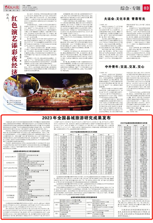 仁怀再次上榜全国县域旅游综合实力百强县-酒通社