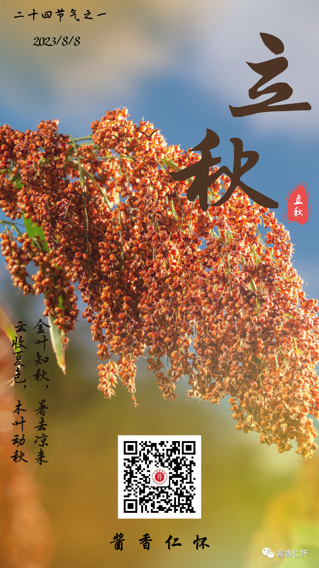 今日立秋｜风吹一片叶，万物已惊秋-酒通社