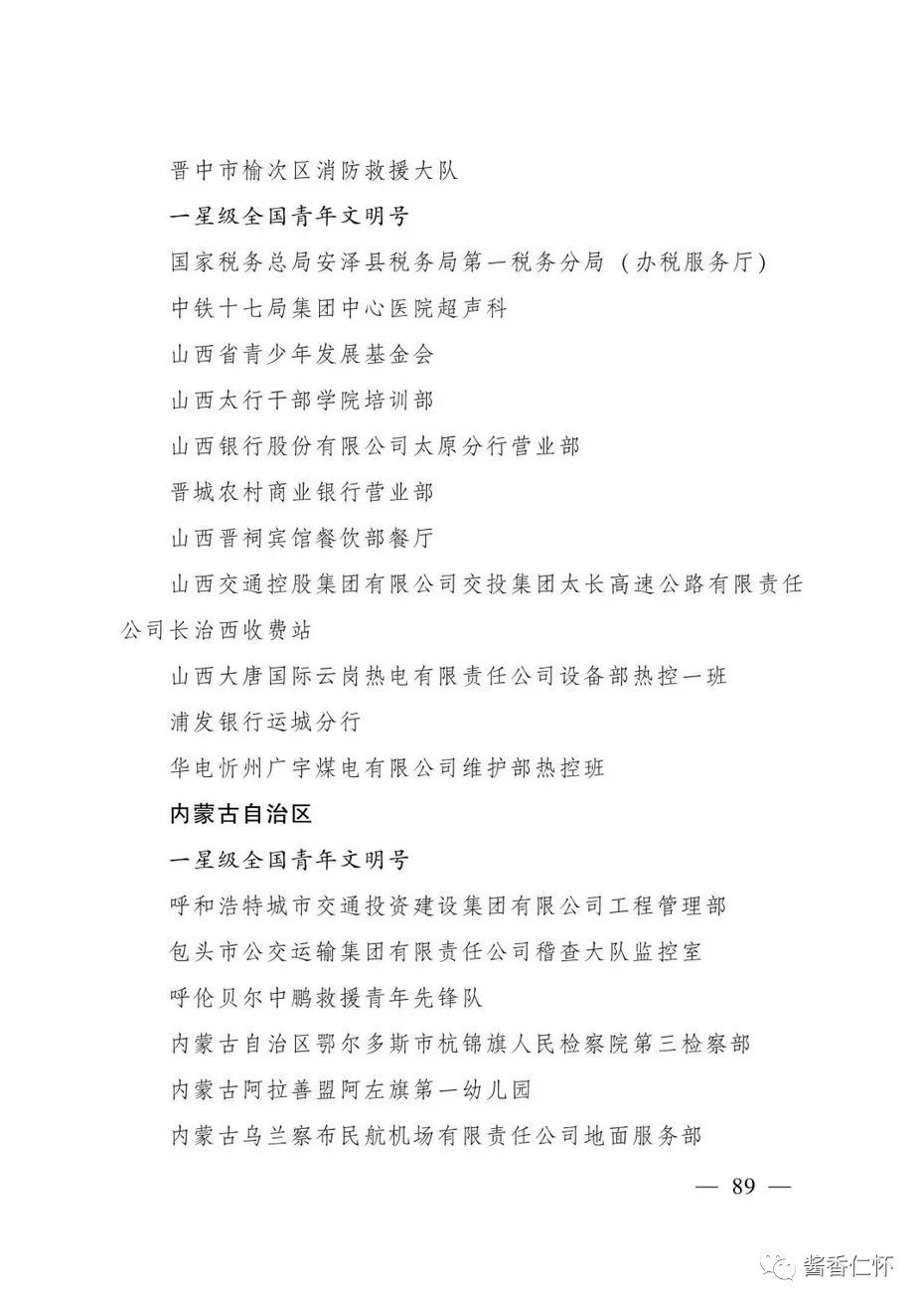 “全国青年文明号”！仁怀市税务局第一税务分局上榜→-酒通社