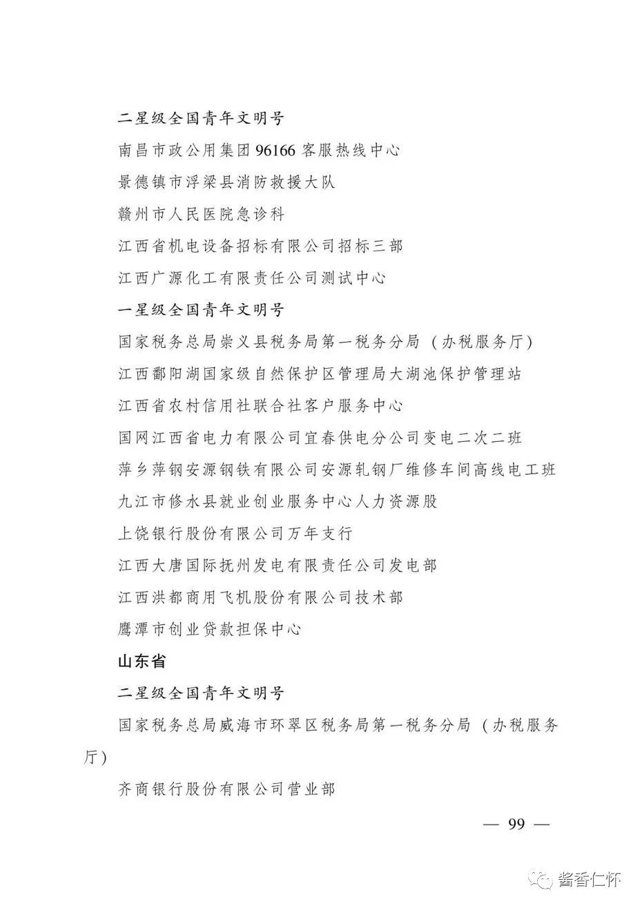 “全国青年文明号”！仁怀市税务局第一税务分局上榜→-酒通社