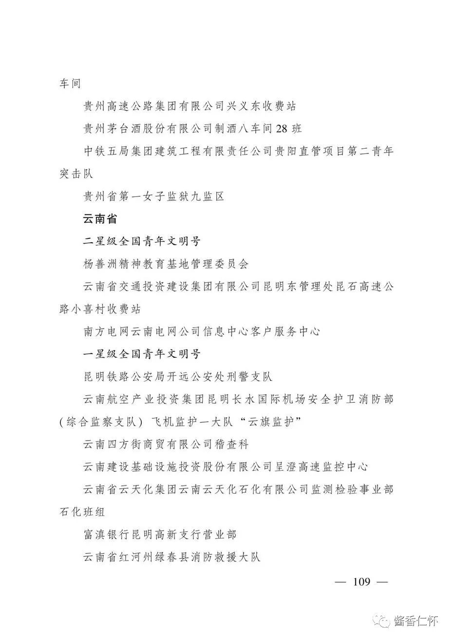 “全国青年文明号”！仁怀市税务局第一税务分局上榜→-酒通社