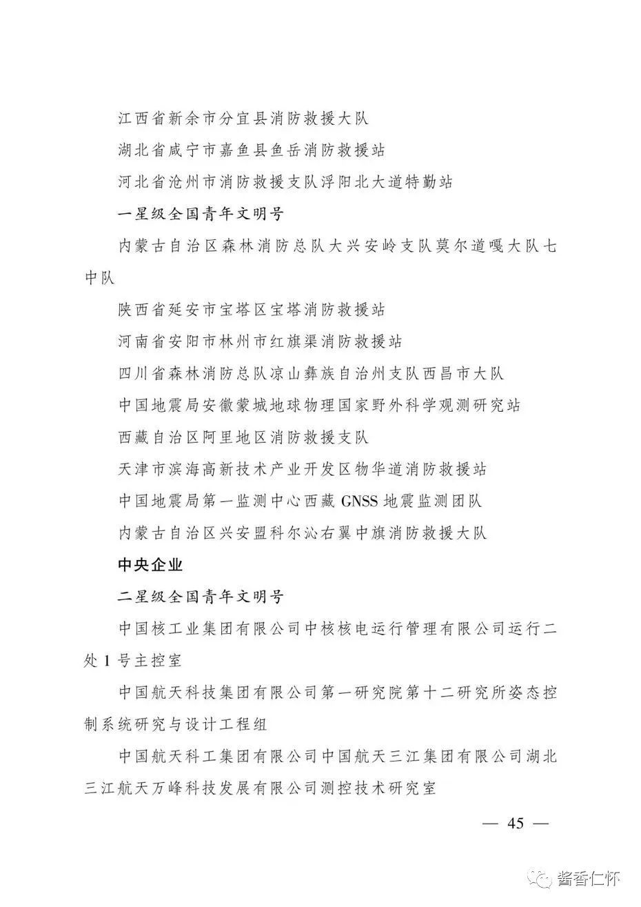 “全国青年文明号”！仁怀市税务局第一税务分局上榜→-酒通社