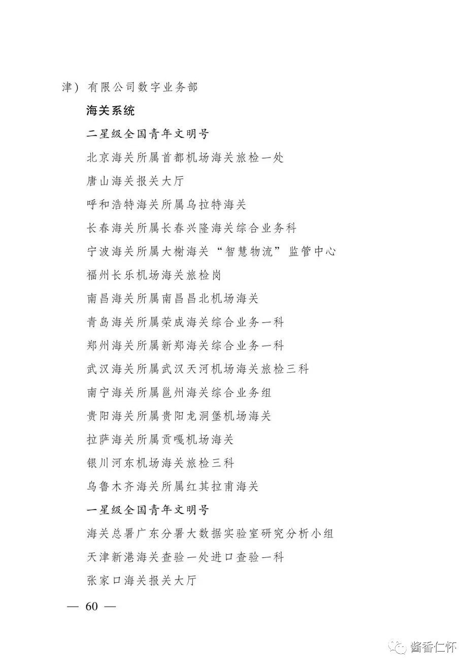“全国青年文明号”！仁怀市税务局第一税务分局上榜→-酒通社