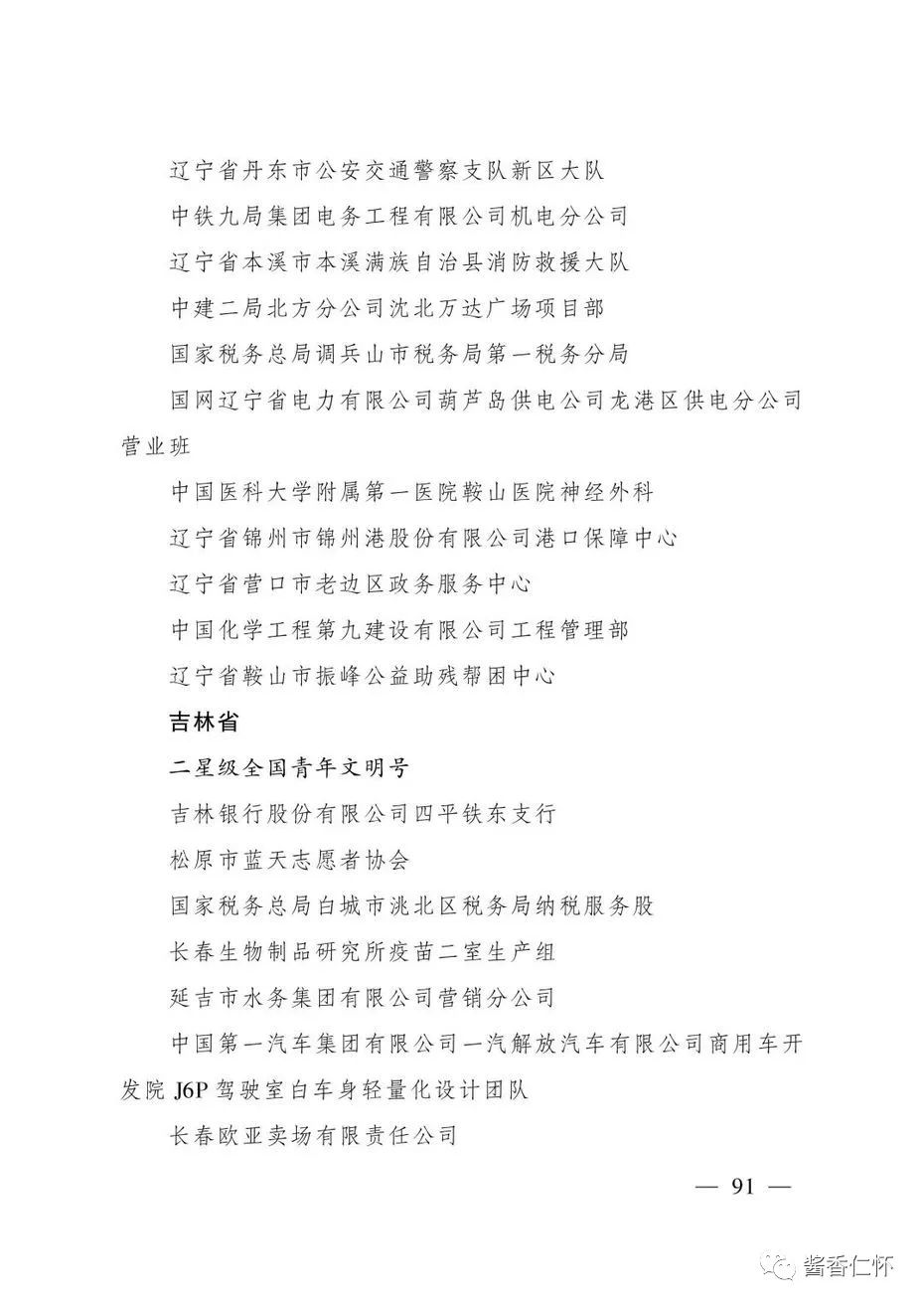 “全国青年文明号”！仁怀市税务局第一税务分局上榜→-酒通社