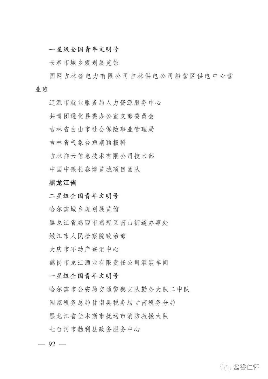 “全国青年文明号”！仁怀市税务局第一税务分局上榜→-酒通社