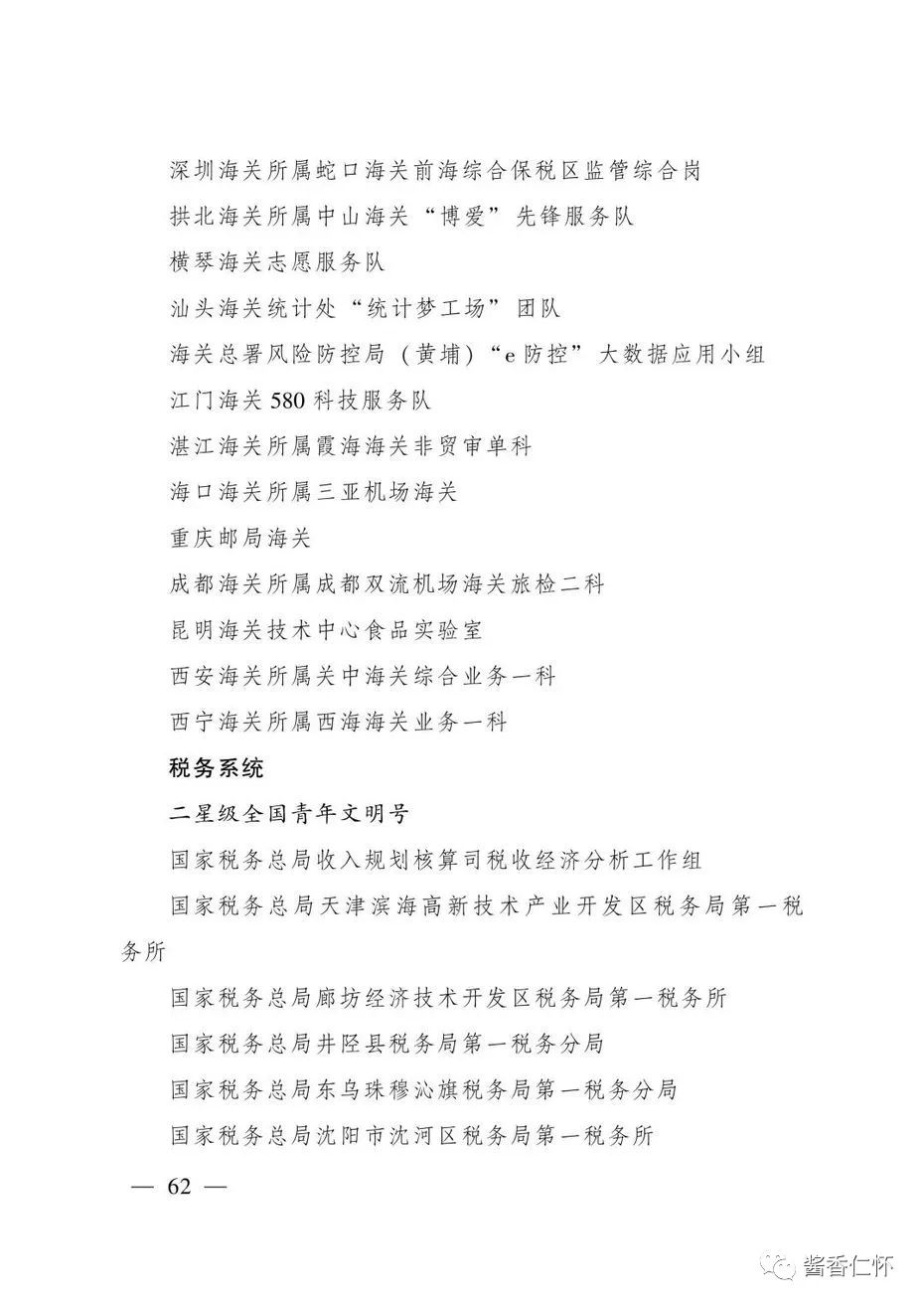 “全国青年文明号”！仁怀市税务局第一税务分局上榜→-酒通社